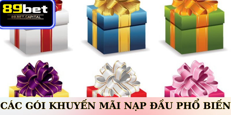 Các Gói Khuyến Mãi Nạp Đầu Phổ Biến