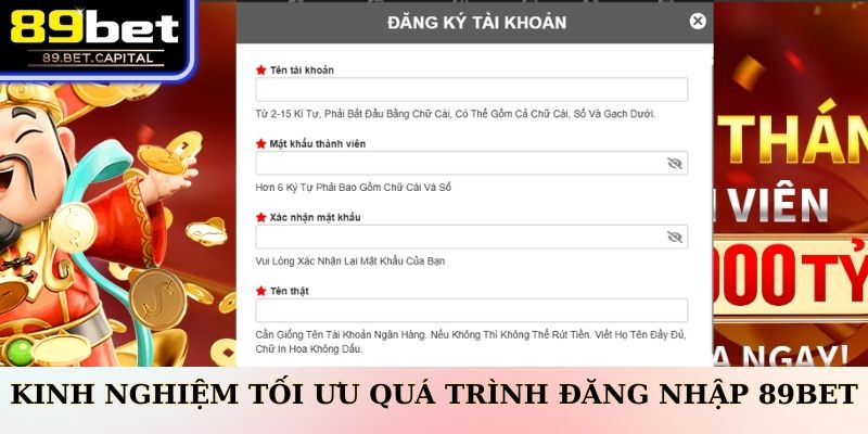 Kinh nghiệm tối ưu khi Đăng ký 77BET